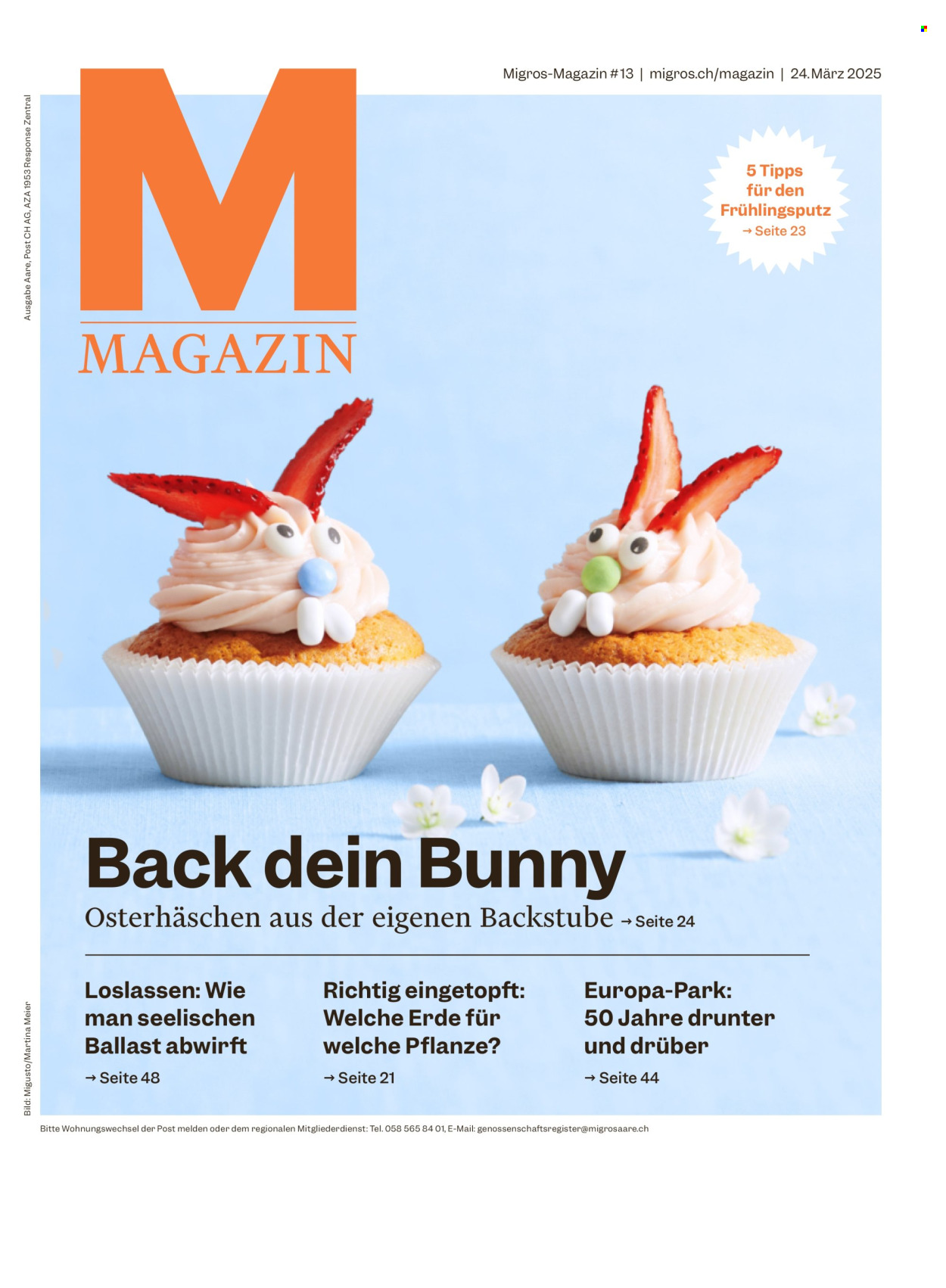 Prospekt Migros - 25.3.2025 - 31.3.2025. Seite 1