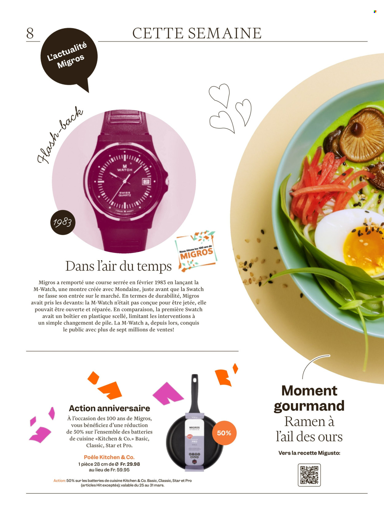 Catalogue Migros - 25.3.2025 - 31.3.2025. Page 8