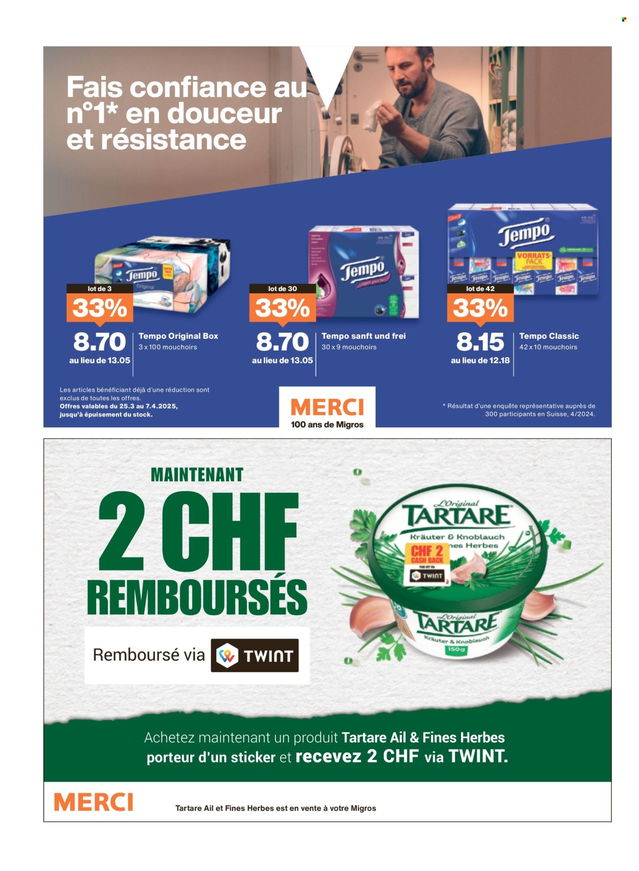 Catalogue Migros - 25.3.2025 - 31.3.2025. Page 40
