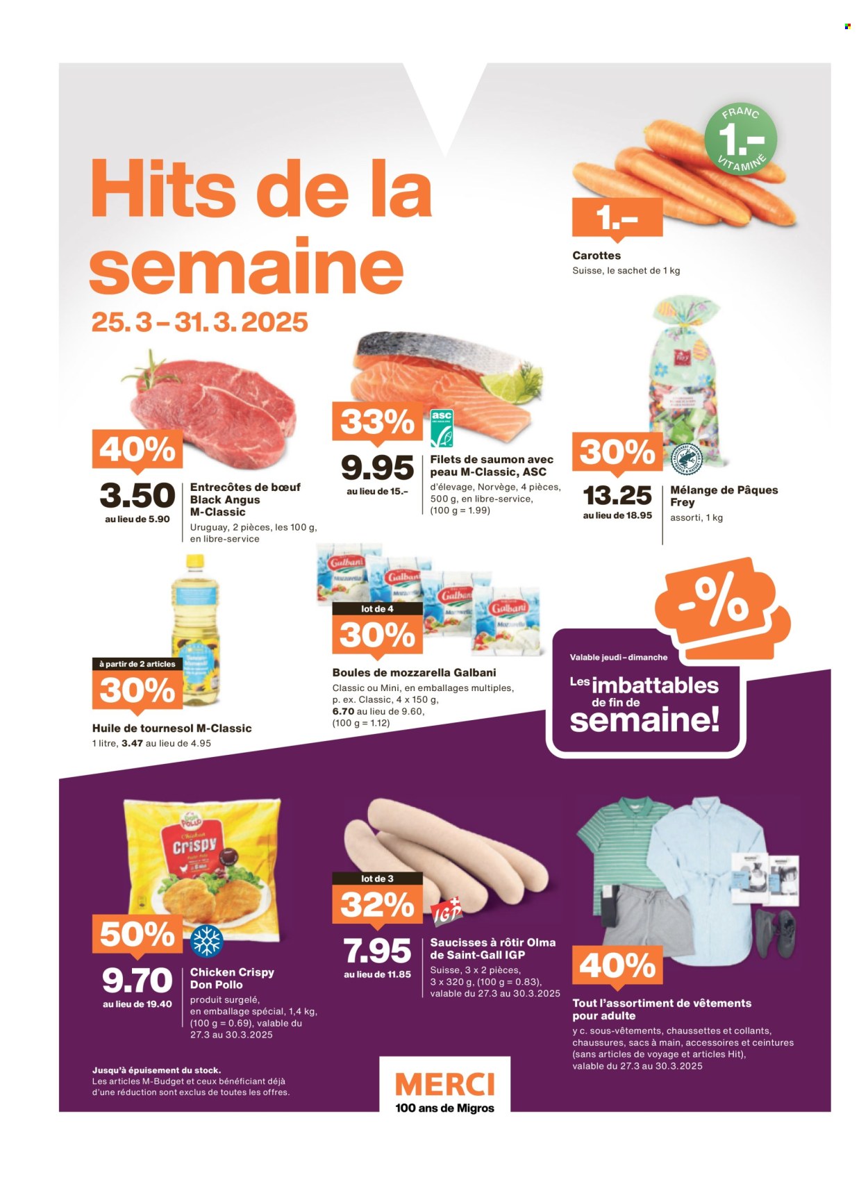 Catalogue Migros - 25.3.2025 - 31.3.2025. Page 48