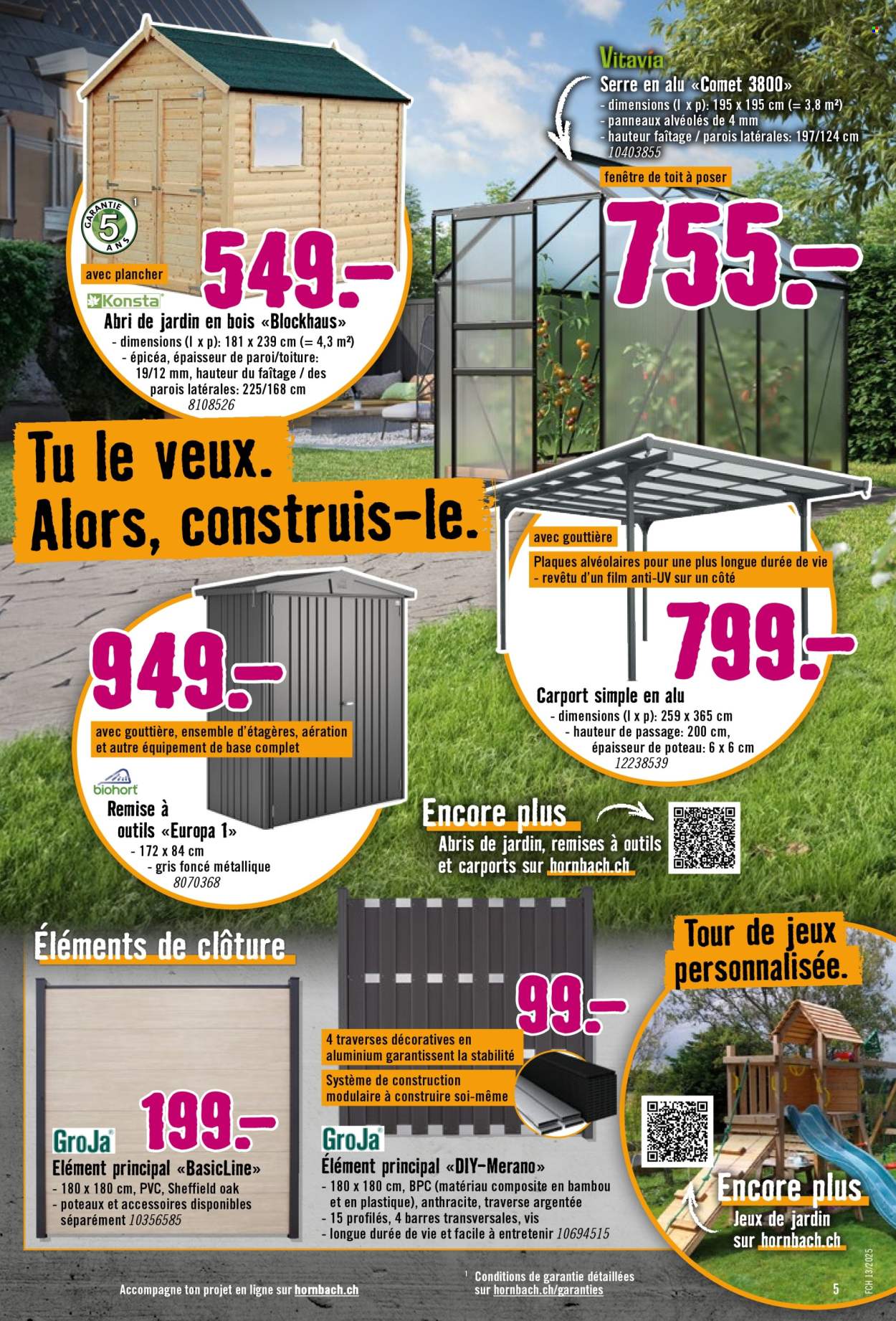Prospekt Hornbach - 25.3.2025 - 21.4.2025. Seite 5