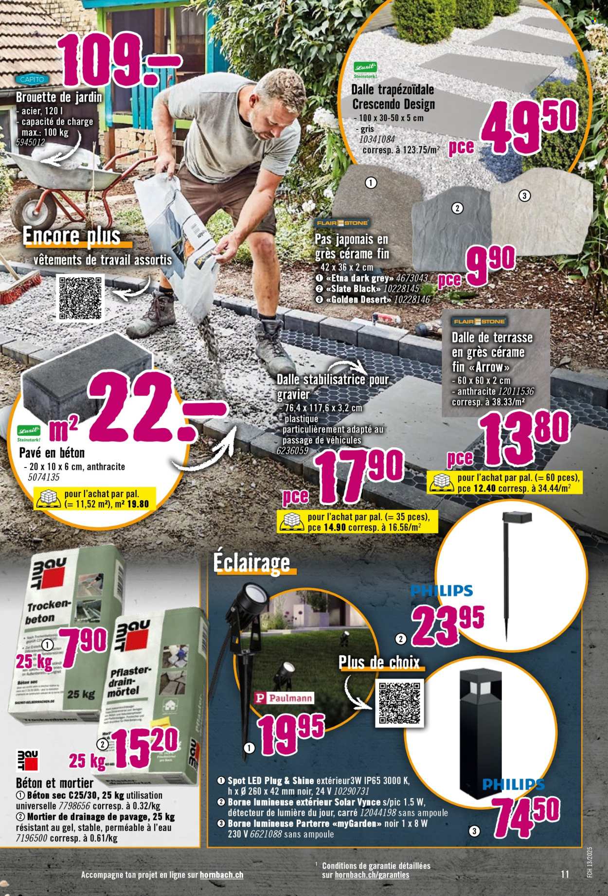 Prospekt Hornbach - 25.3.2025 - 21.4.2025. Seite 11