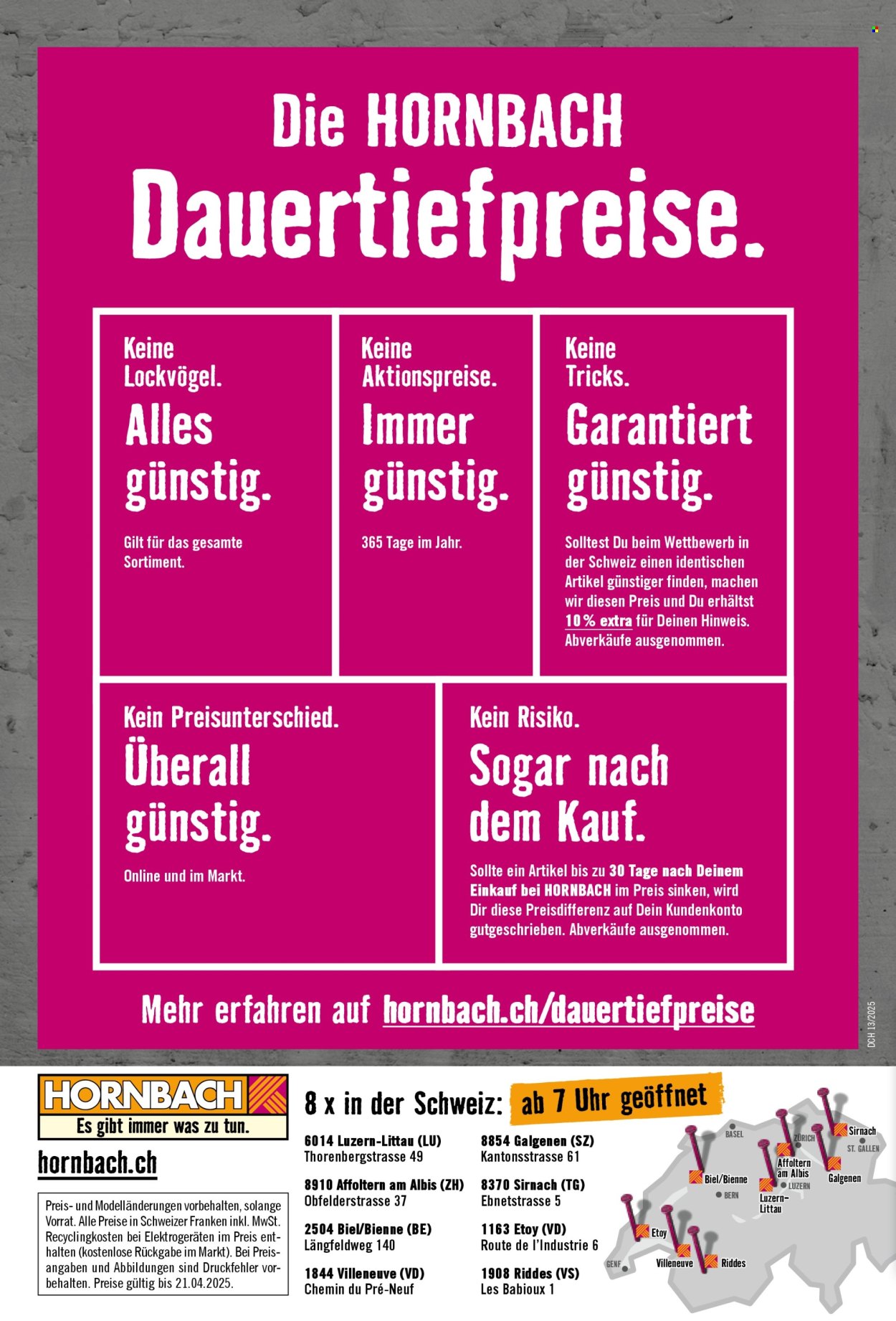 Prospekt Hornbach - 25.3.2025 - 21.4.2025. Seite 16
