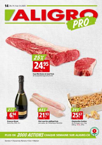 Volantino ALIGRO - 31.3.2025 - 5.4.2025.