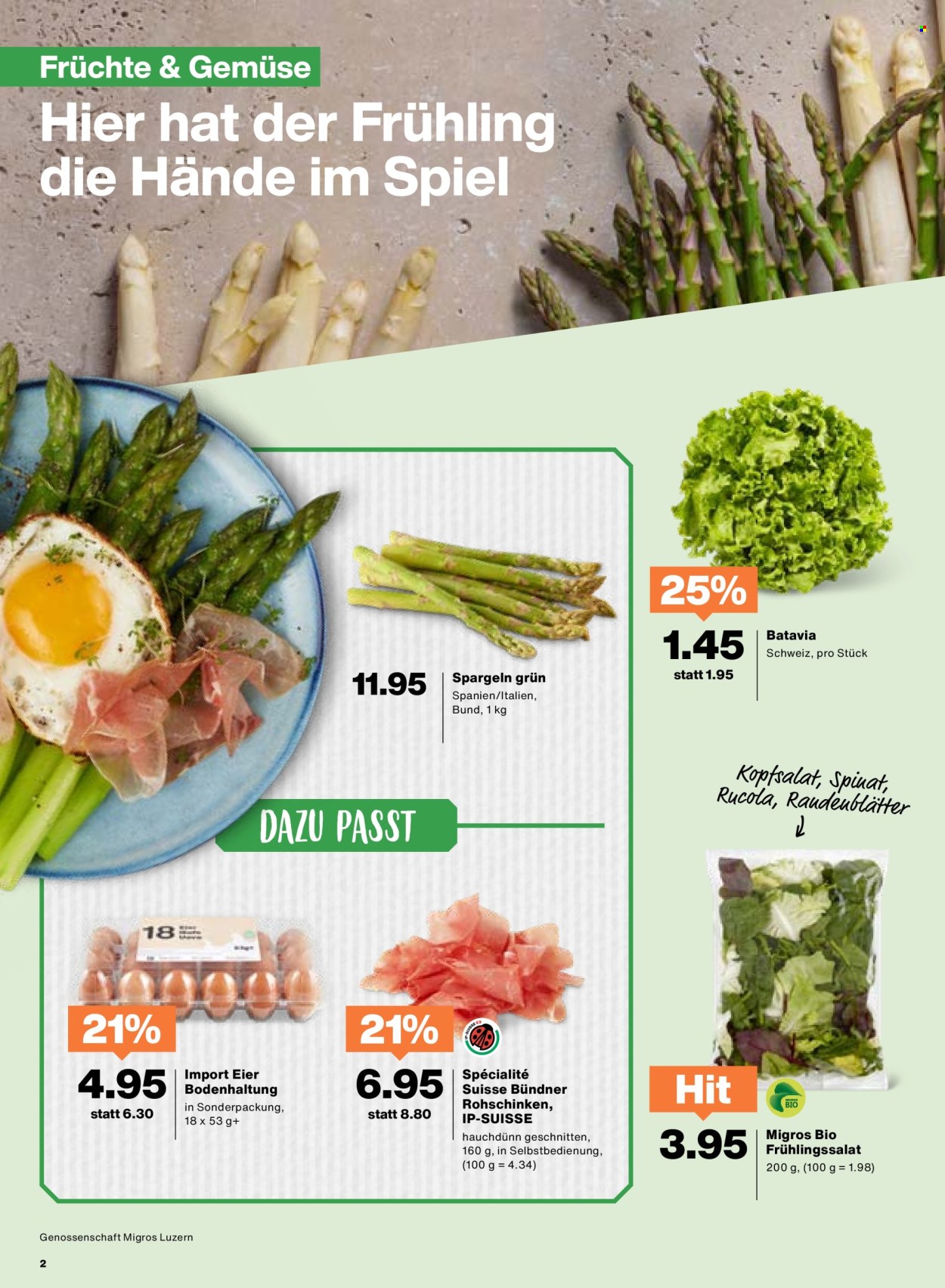 Catalogue Migros - 25.3.2025 - 31.3.2025. Page 2