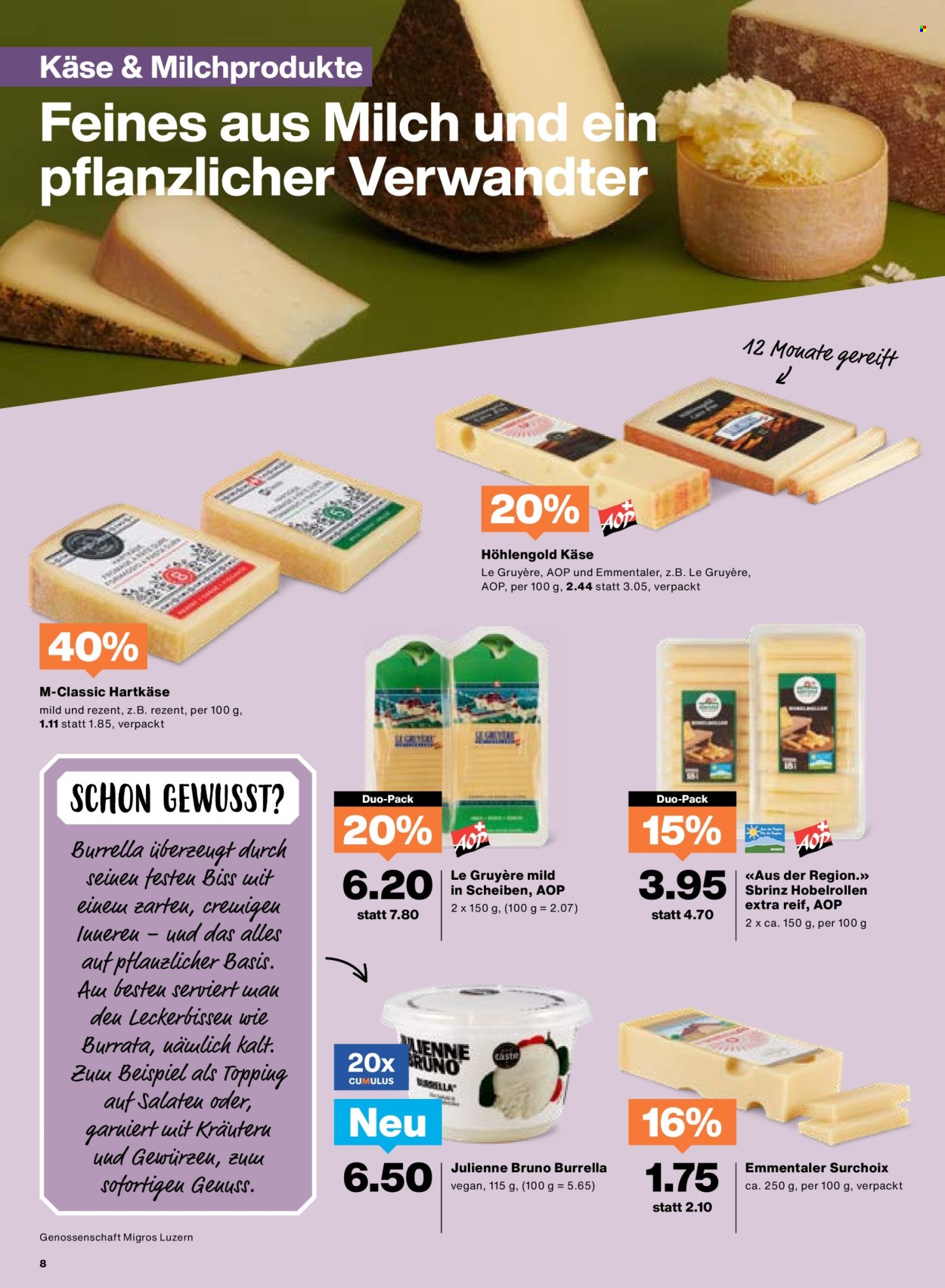 Catalogue Migros - 25.3.2025 - 31.3.2025. Page 8