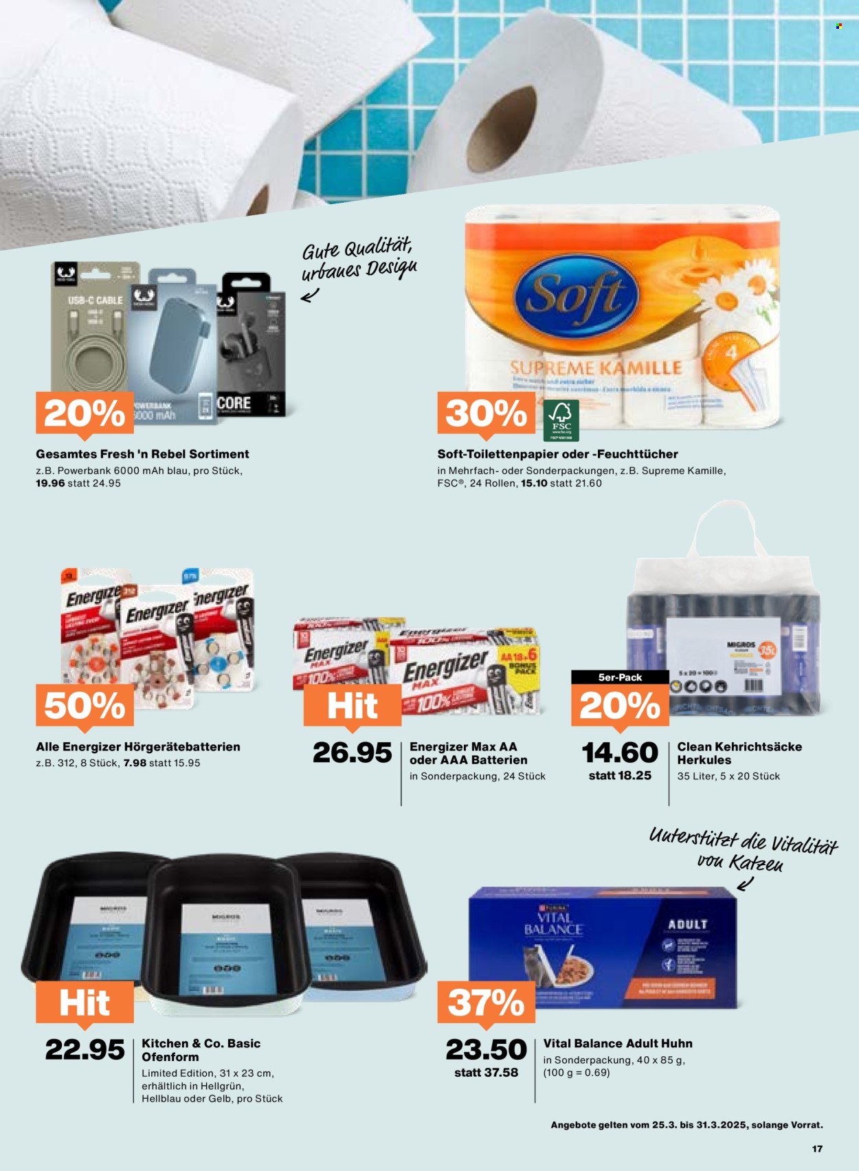 Catalogue Migros - 25.3.2025 - 31.3.2025. Page 17