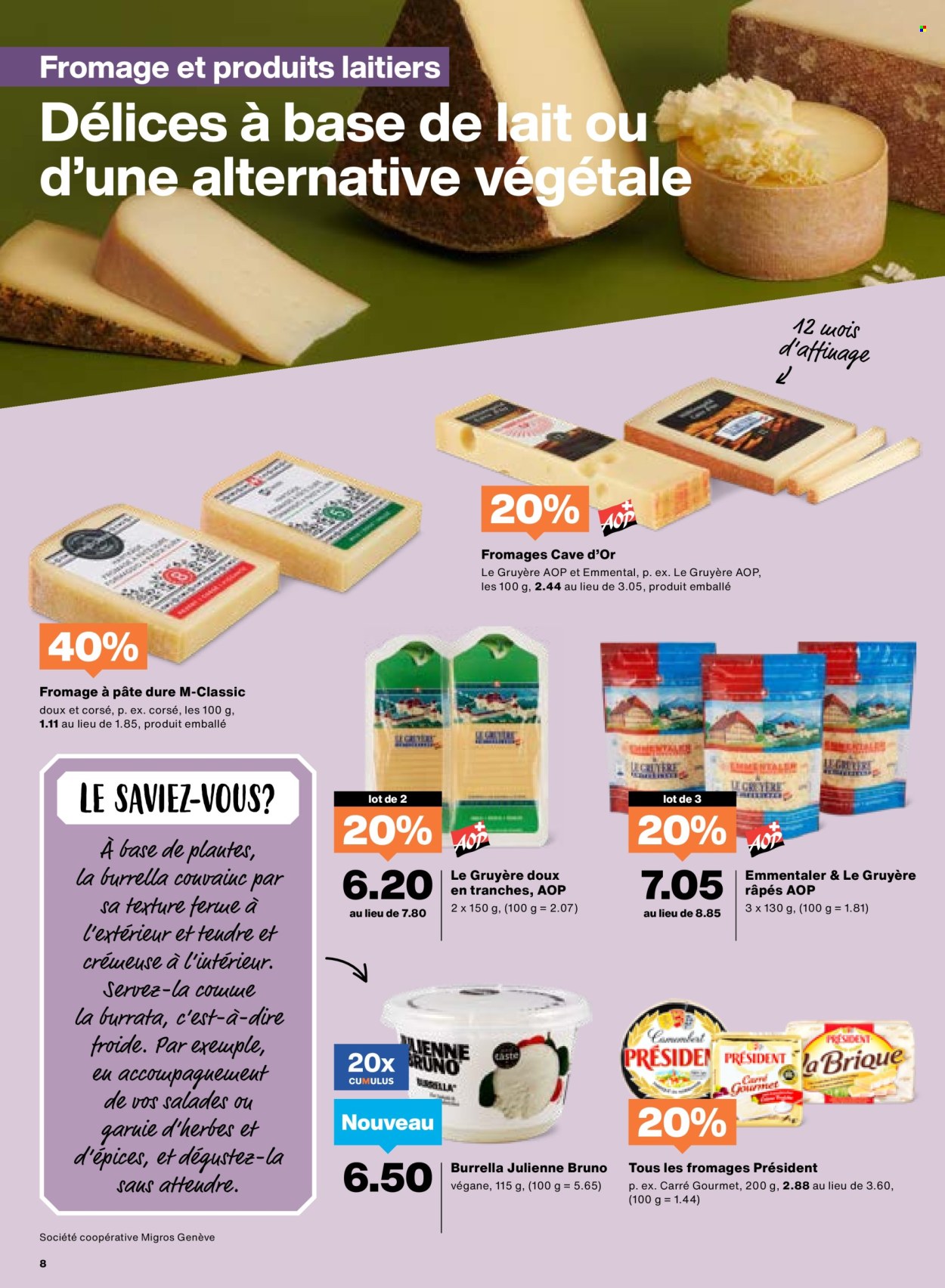 Prospekt Migros - 25.3.2025 - 31.3.2025. Seite 8