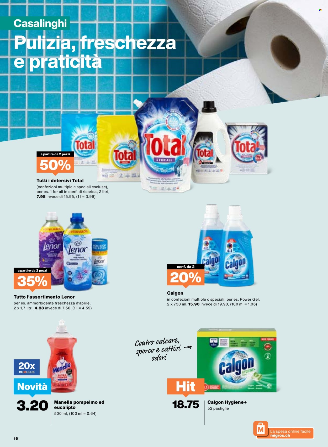 Catalogue Migros - 25.3.2025 - 31.3.2025. Page 16