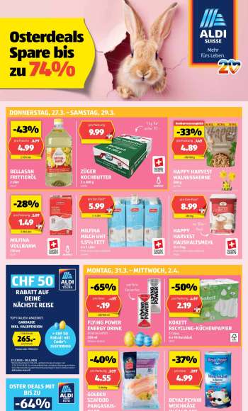 Volantino Aldi - 27.3.2025 - 19.4.2025.