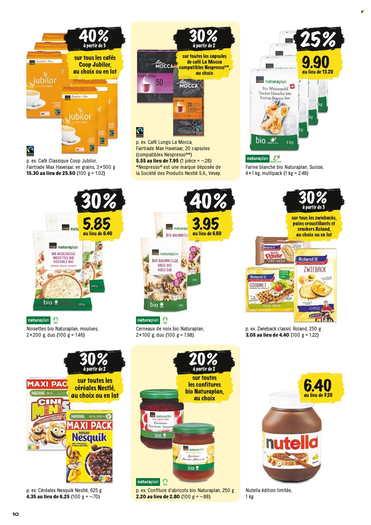 Prospekt Coop - 27.3.2025 - 2.4.2025. Seite 10