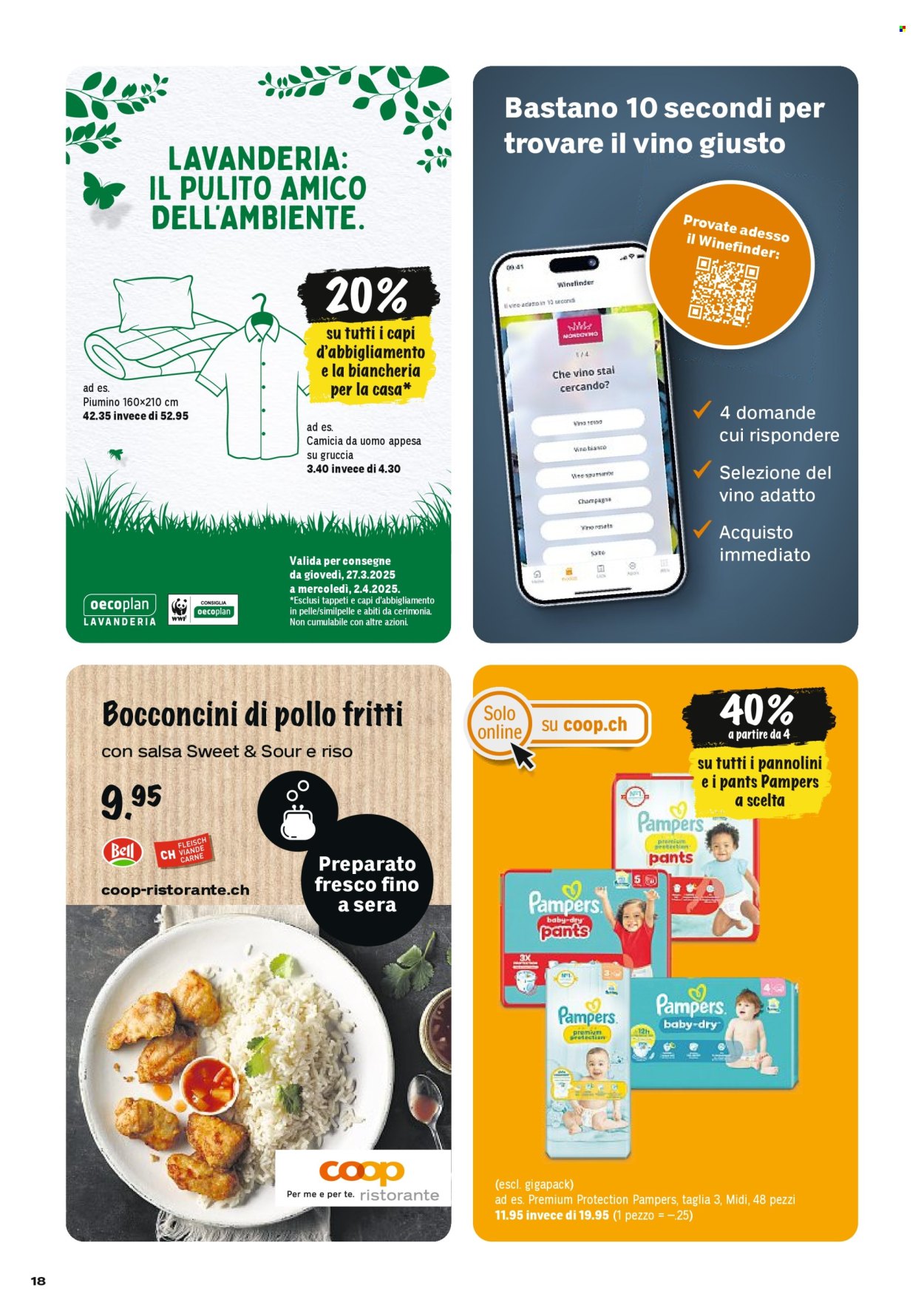 Prospekt Coop - 27.3.2025 - 2.4.2025. Seite 18