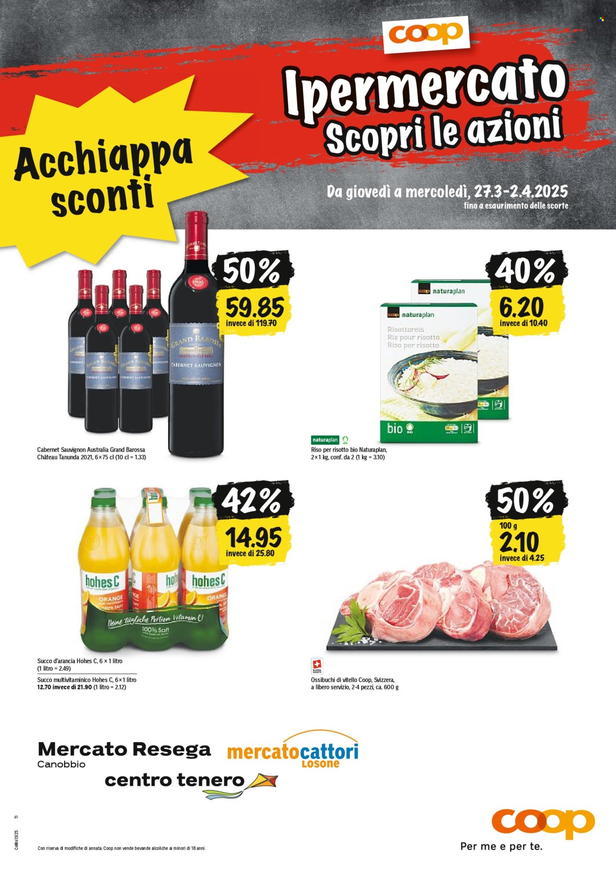Prospekt Coop - 27.3.2025 - 2.4.2025. Seite 21