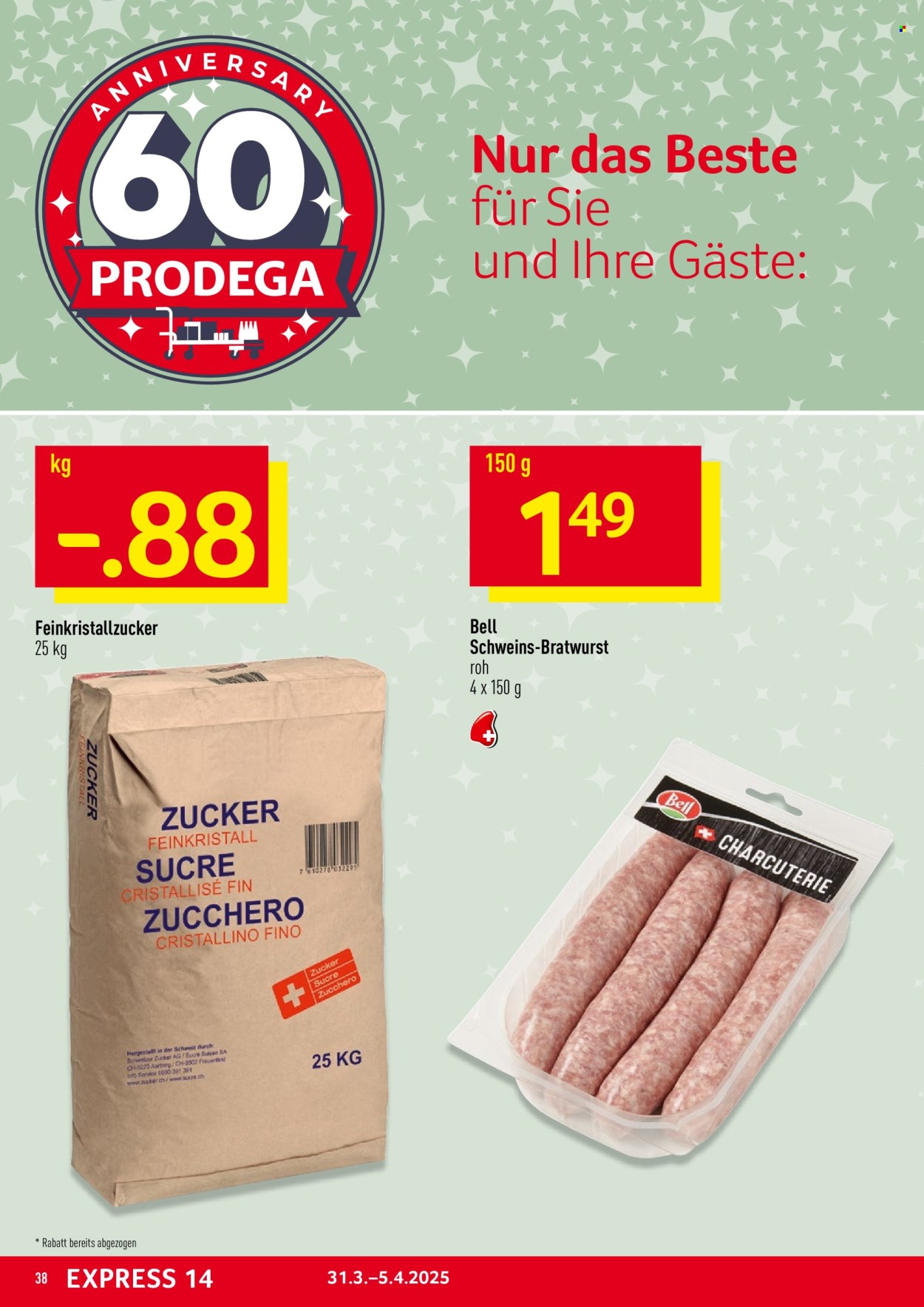 Volantino Prodega - 31.3.2025 - 5.4.2025. Pagina 38