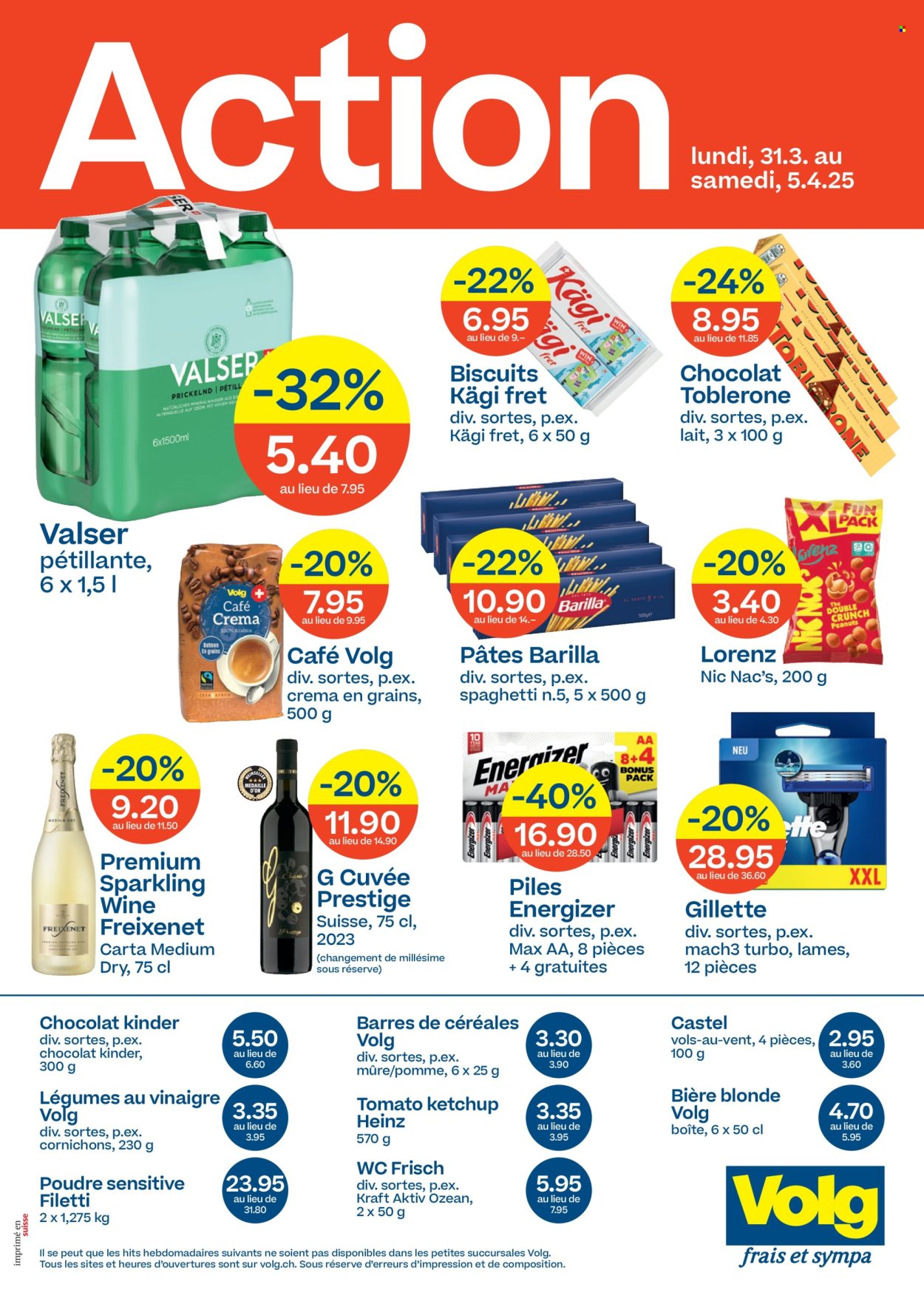 Volantino Volg - 31.3.2025 - 5.4.2025. Pagina 1