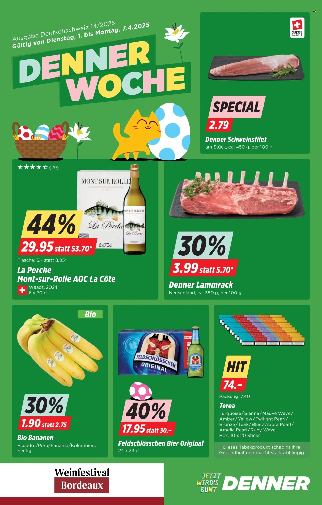 Volantino Denner - 1.4.2025 - 7.4.2025. Pagina 1