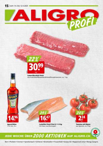 Prospekte ALIGRO - 7.4.2025 - 12.4.2025.