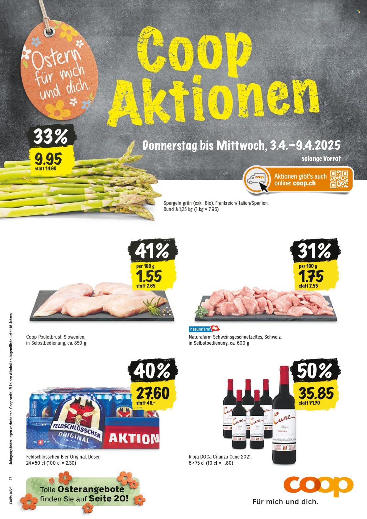 Volantino Coop - 3.4.2025 - 9.4.2025. Pagina 1