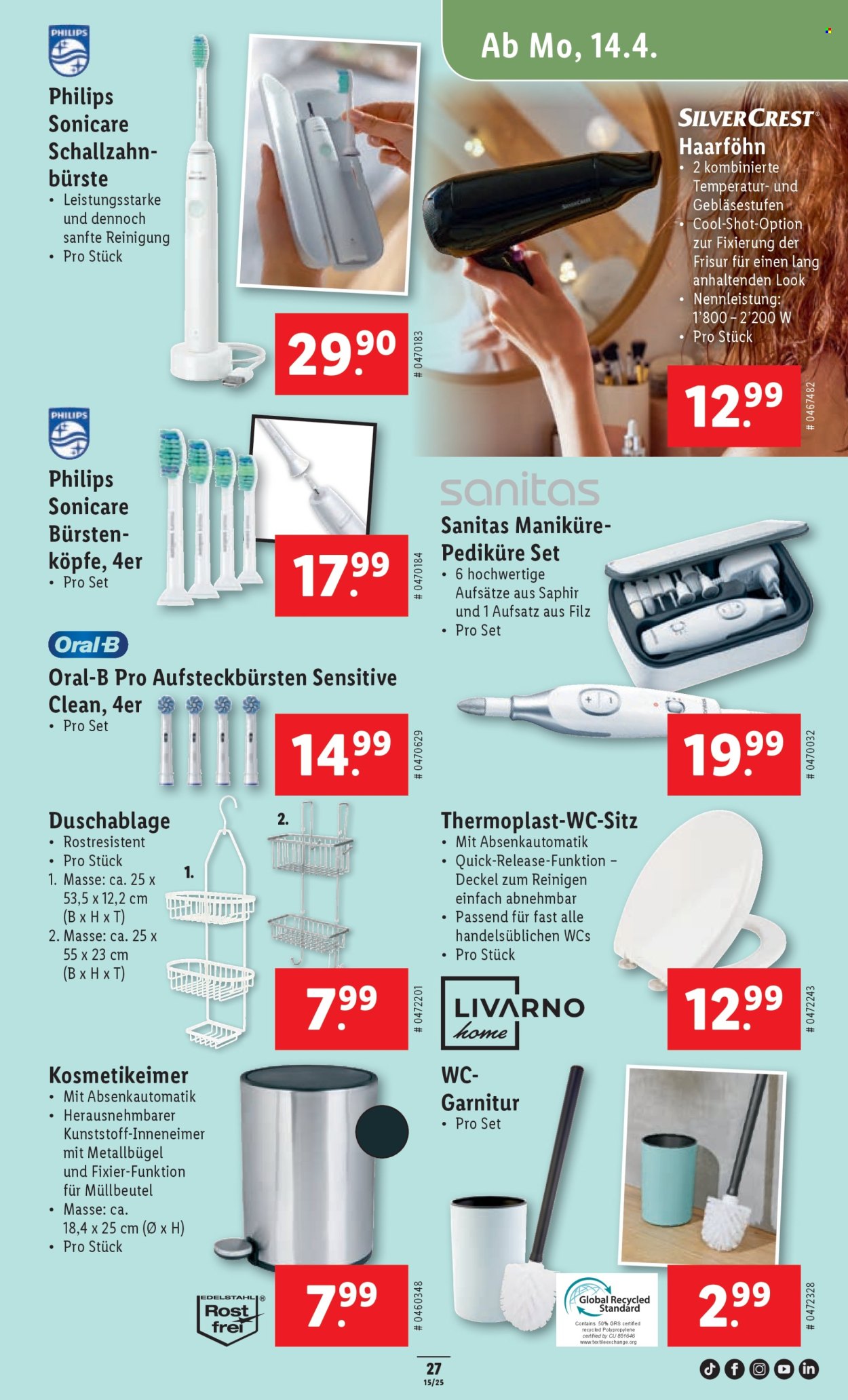 Volantino Lidl - 10.4.2025 - 15.4.2025. Pagina 27