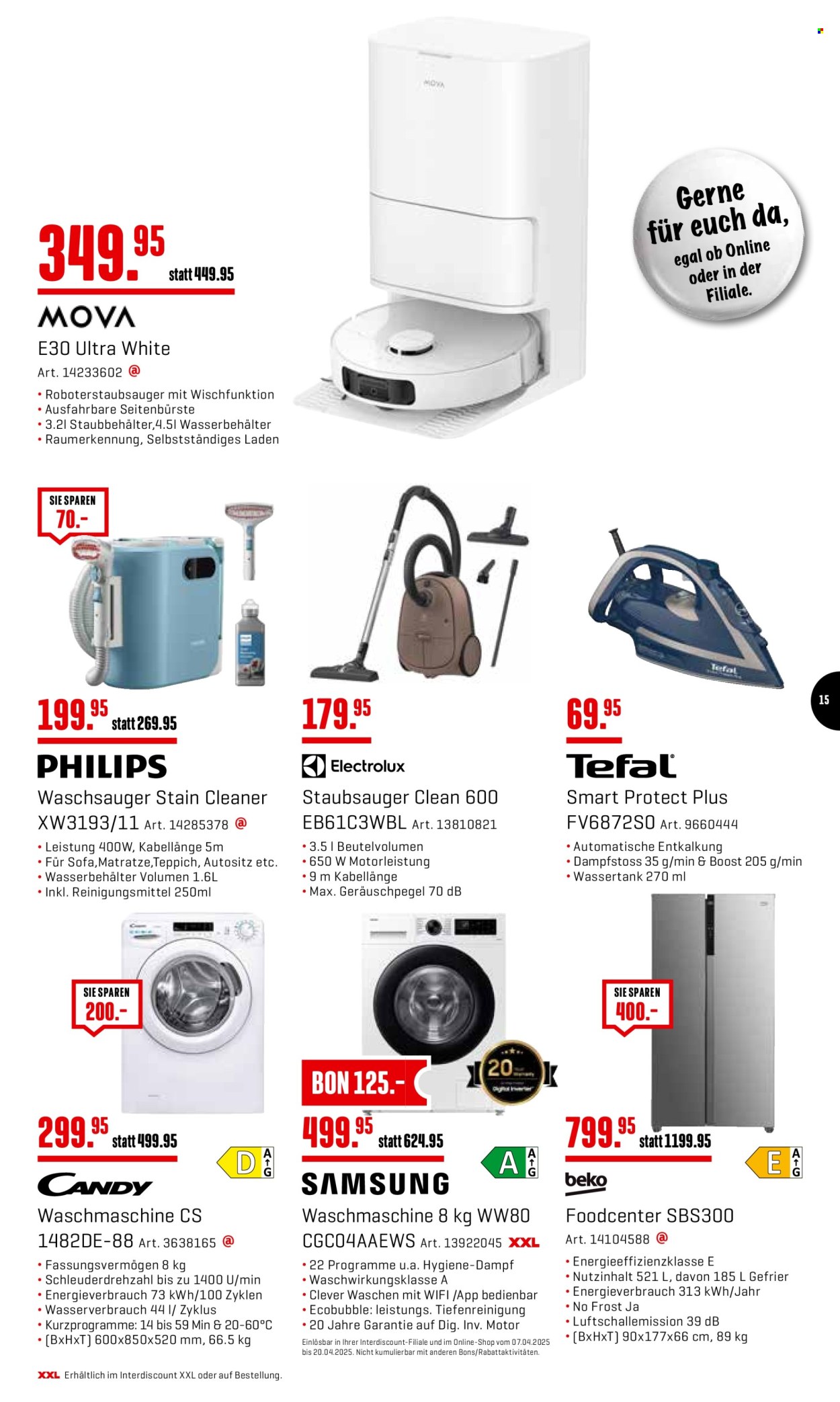 Volantino Interdiscount - 7.4.2025 - 20.4.2025. Pagina 15