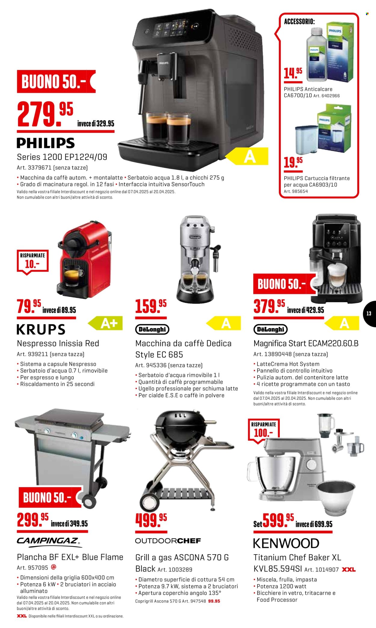 Volantino Interdiscount - 7.4.2025 - 20.4.2025. Pagina 13