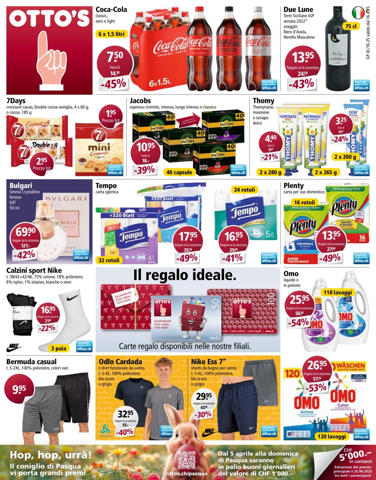 Volantino Otto's - 16.4.2025 - 22.4.2025. Pagina 1