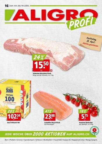 Volantino ALIGRO - 14.4.2025 - 19.4.2025.