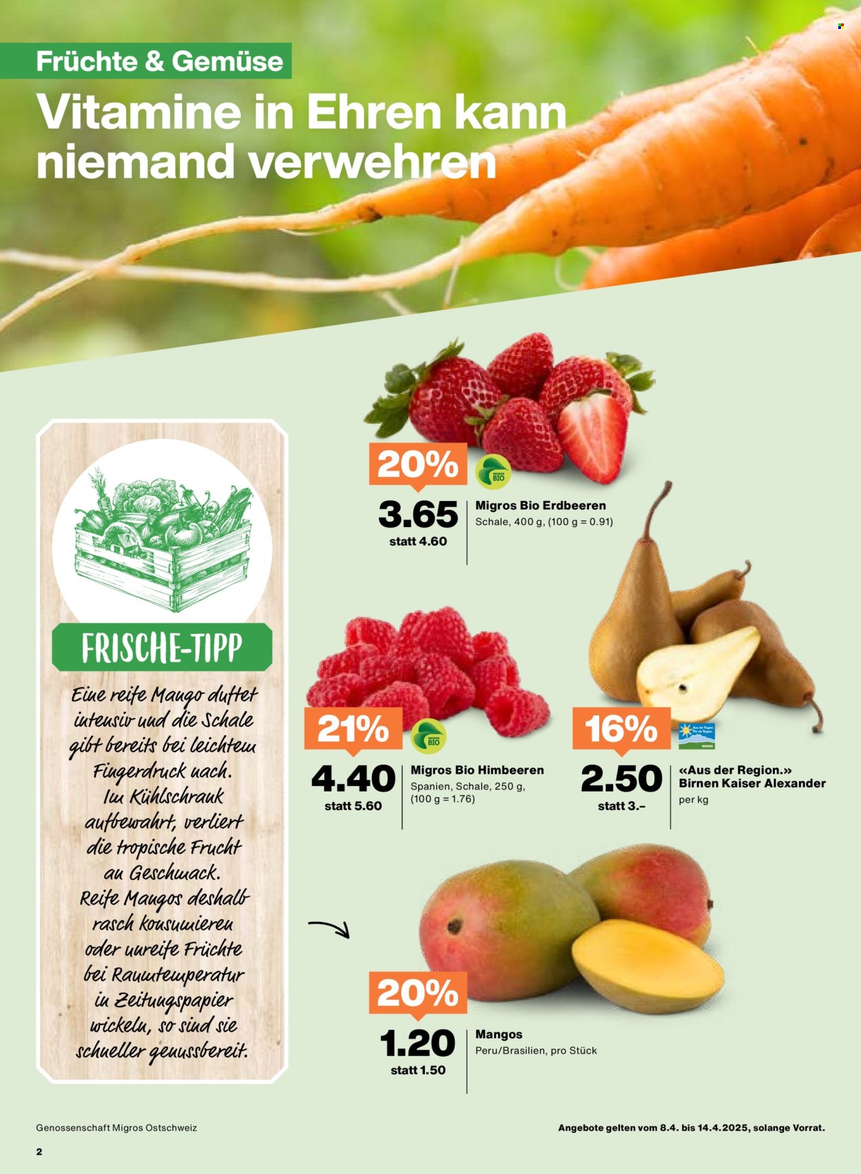 Volantino Migros - 8.4.2025 - 14.4.2025. Pagina 2