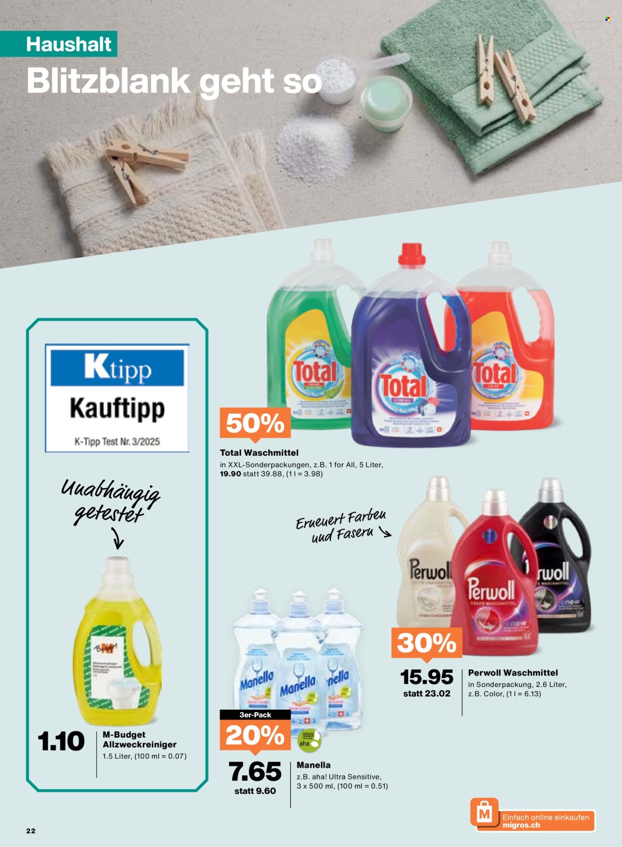 Volantino Migros - 8.4.2025 - 14.4.2025. Pagina 22