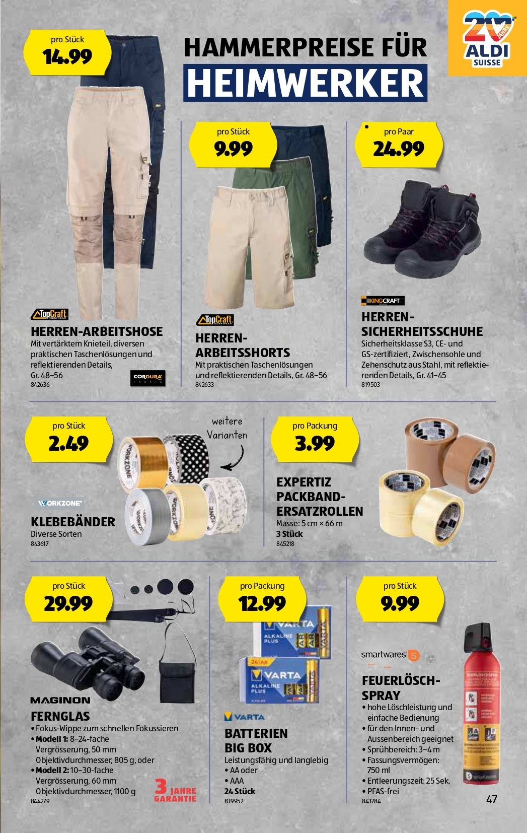 Volantino Aldi - 17.4.2025 - 23.4.2025. Pagina 47