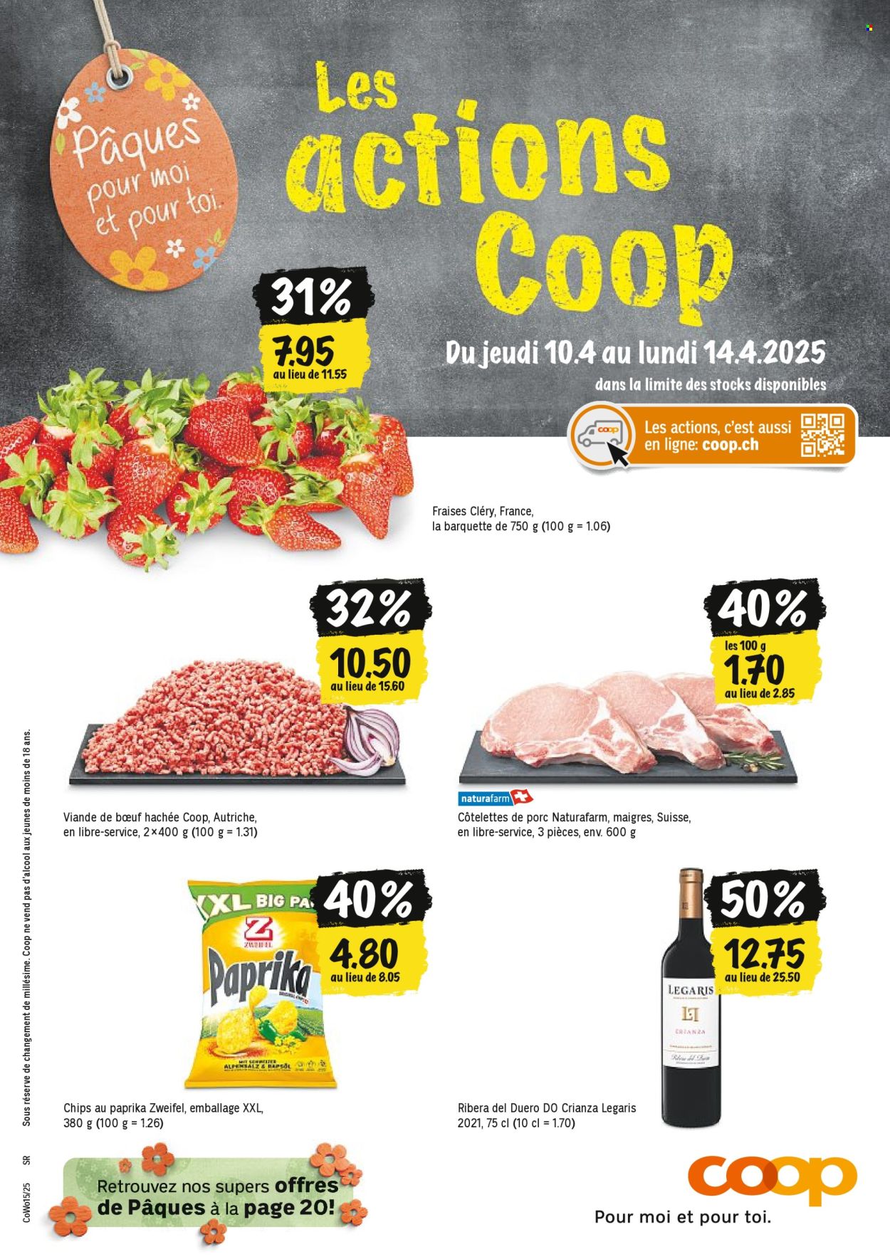 Volantino Coop - 10.4.2025 - 14.4.2025. Pagina 1