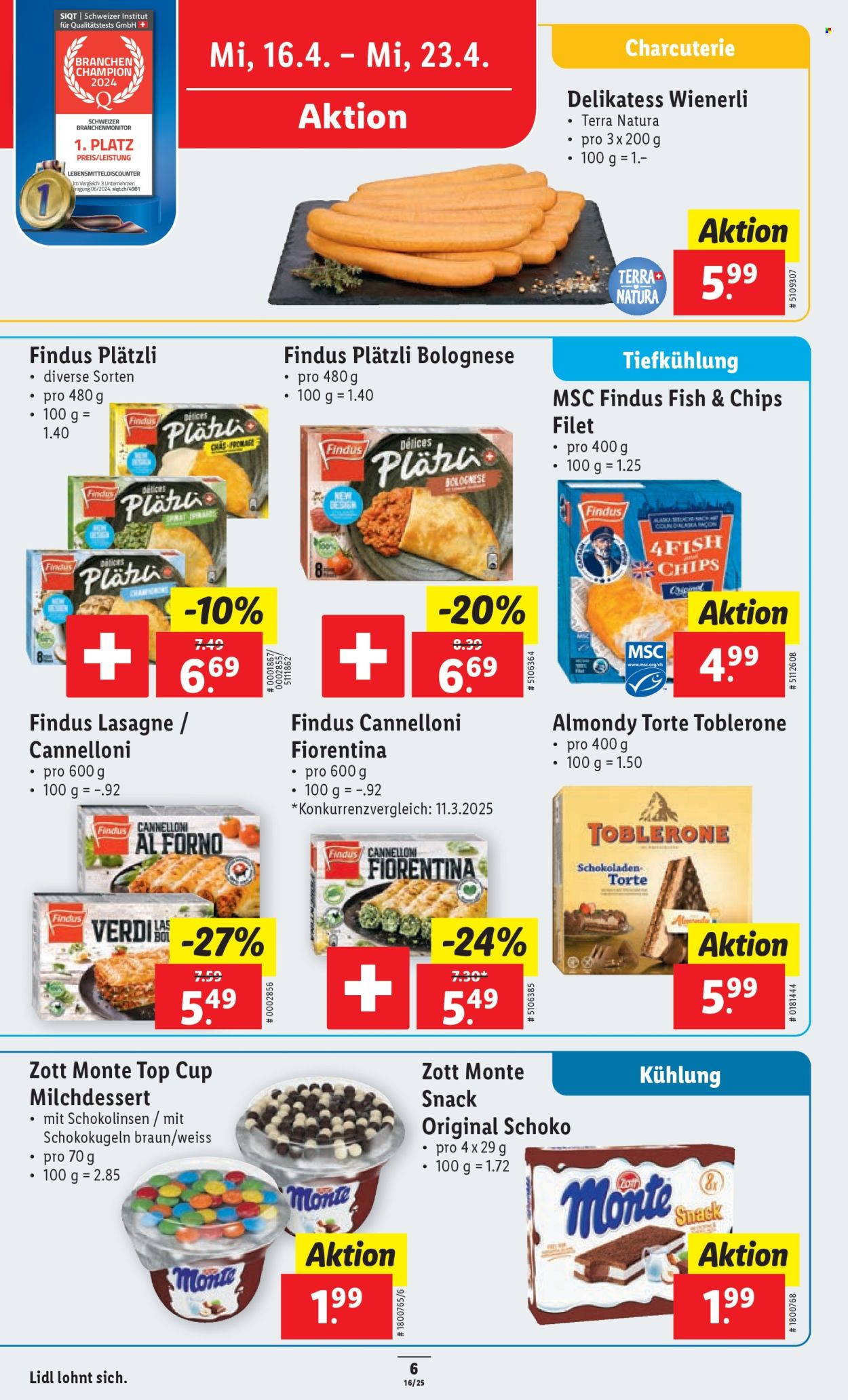 Catalogue Lidl - 16.4.2025 - 23.4.2025. Page 6
