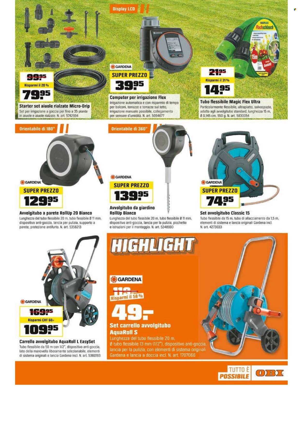 Volantino OBI - 14.4.2025 - 26.4.2025. Pagina 7