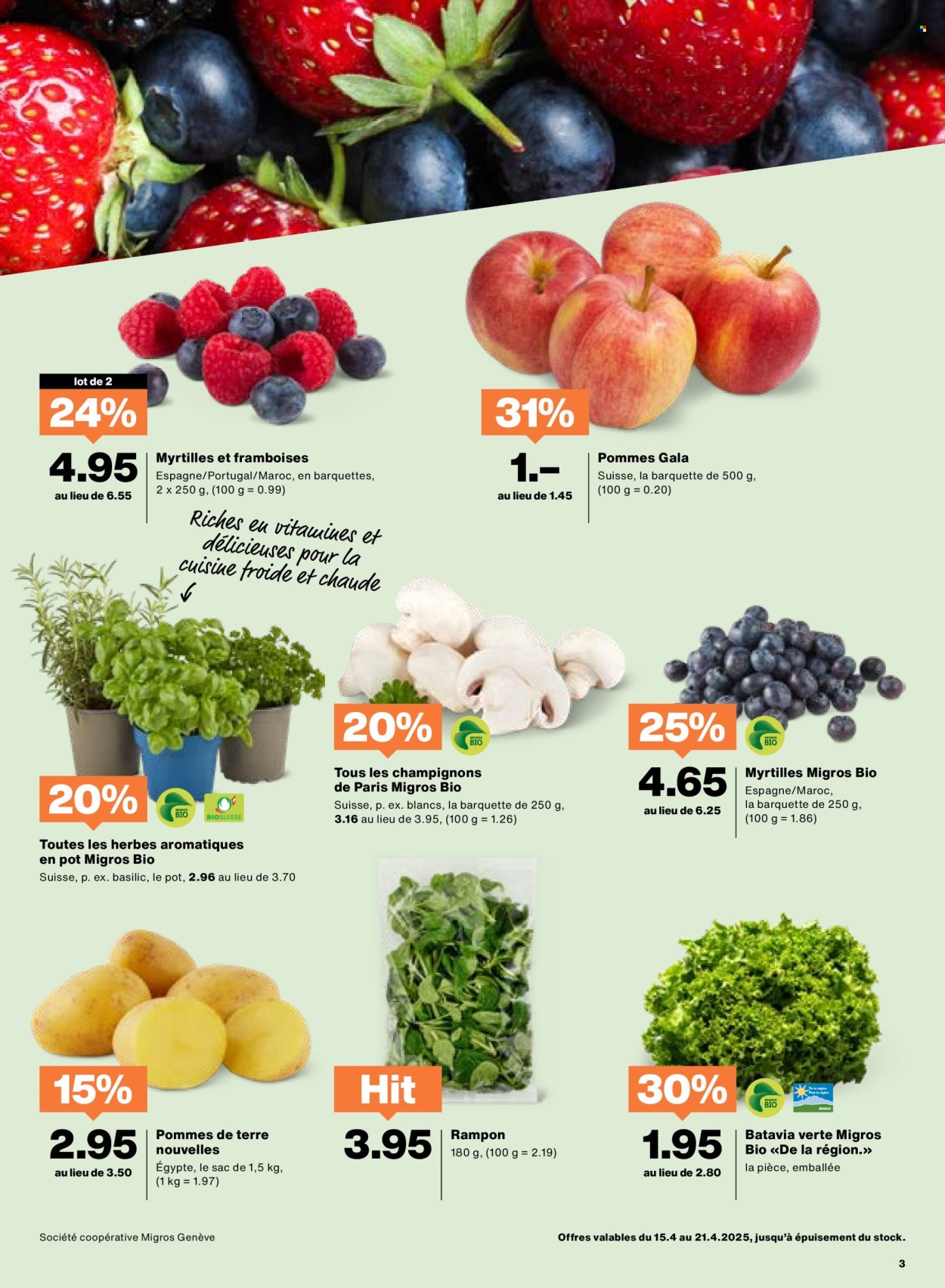 Volantino Migros - 15.4.2025 - 21.4.2025. Pagina 3