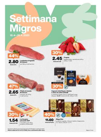 Catalogue Migros - 15.4.2025 - 21.4.2025.