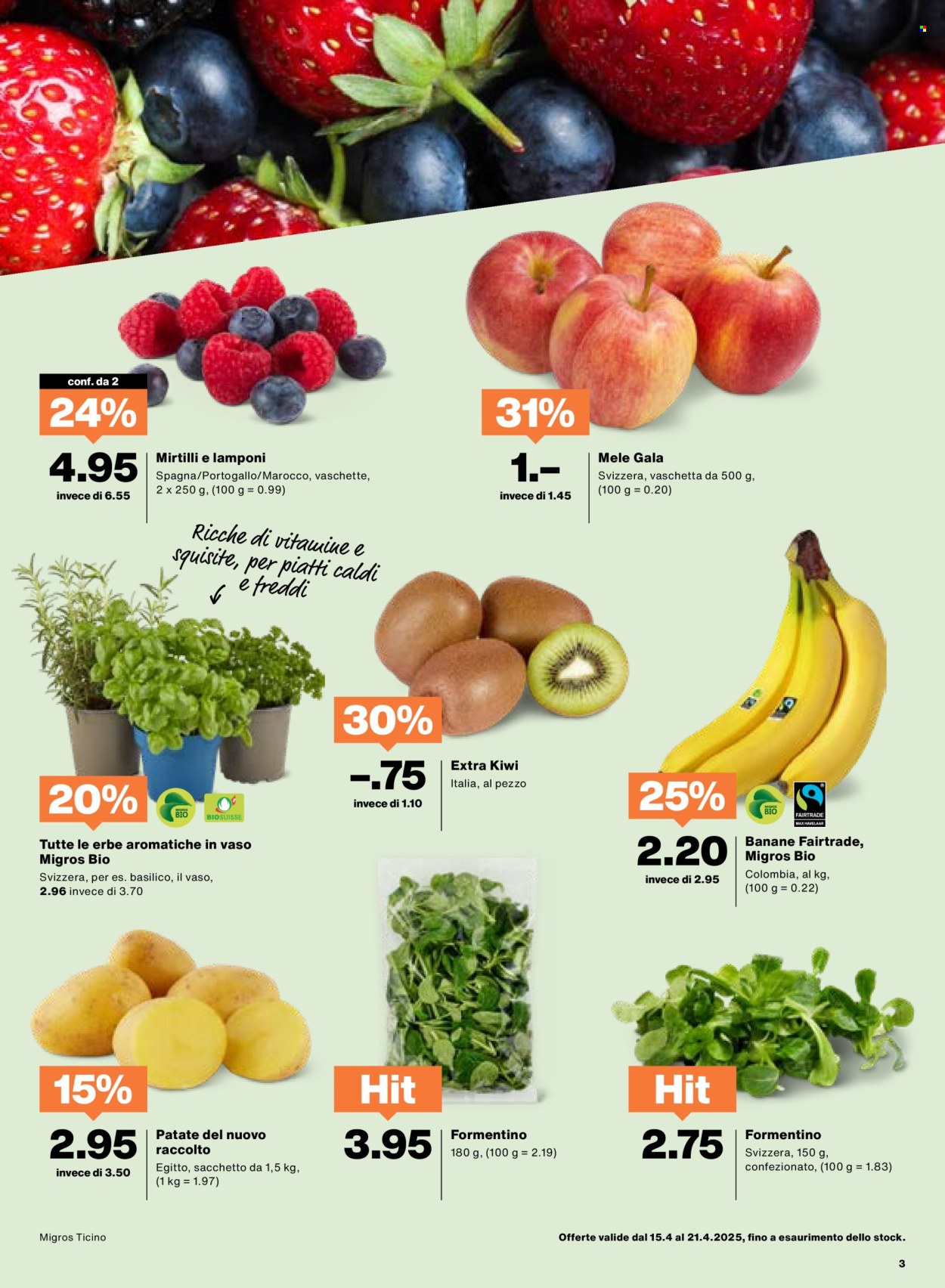 Volantino Migros - 15.4.2025 - 21.4.2025. Pagina 3