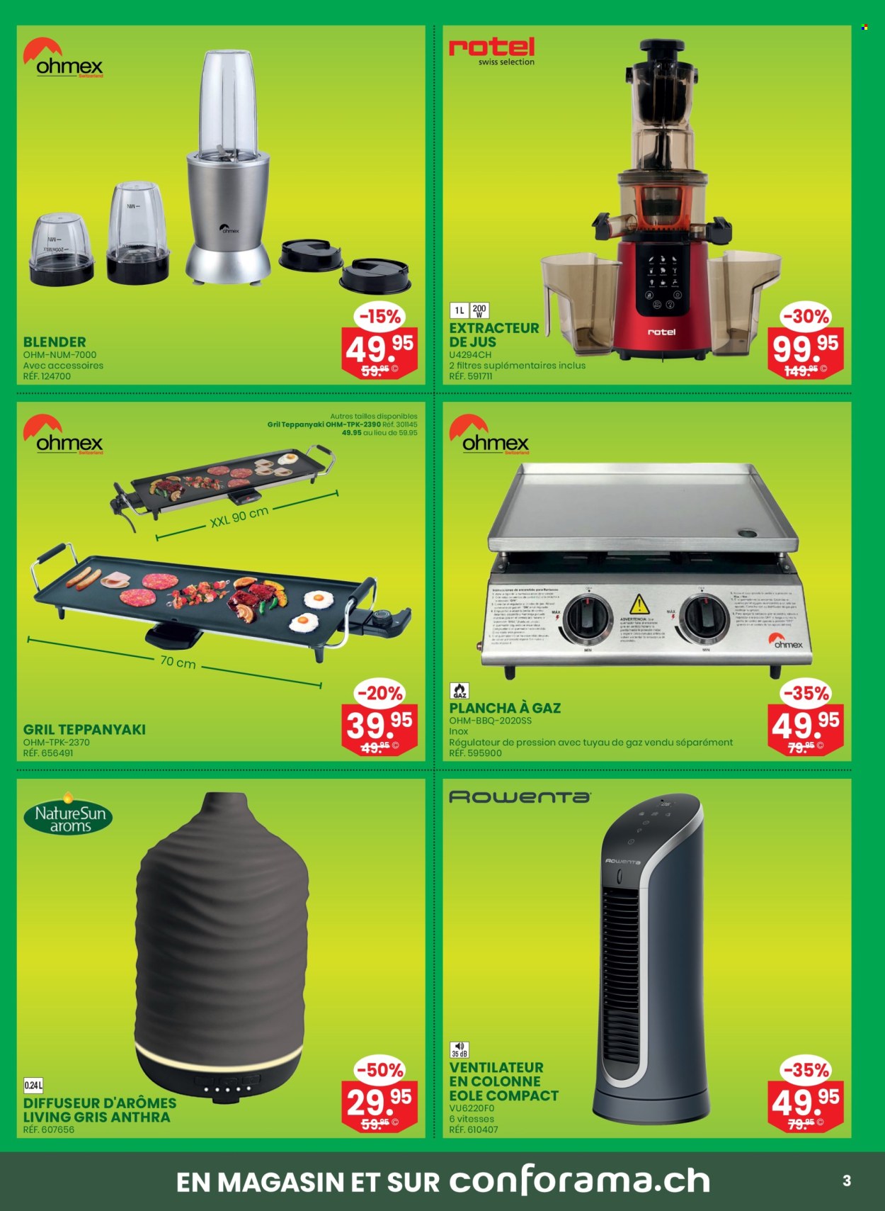 Volantino Conforama - 16.4.2025 - 22.4.2025. Pagina 3