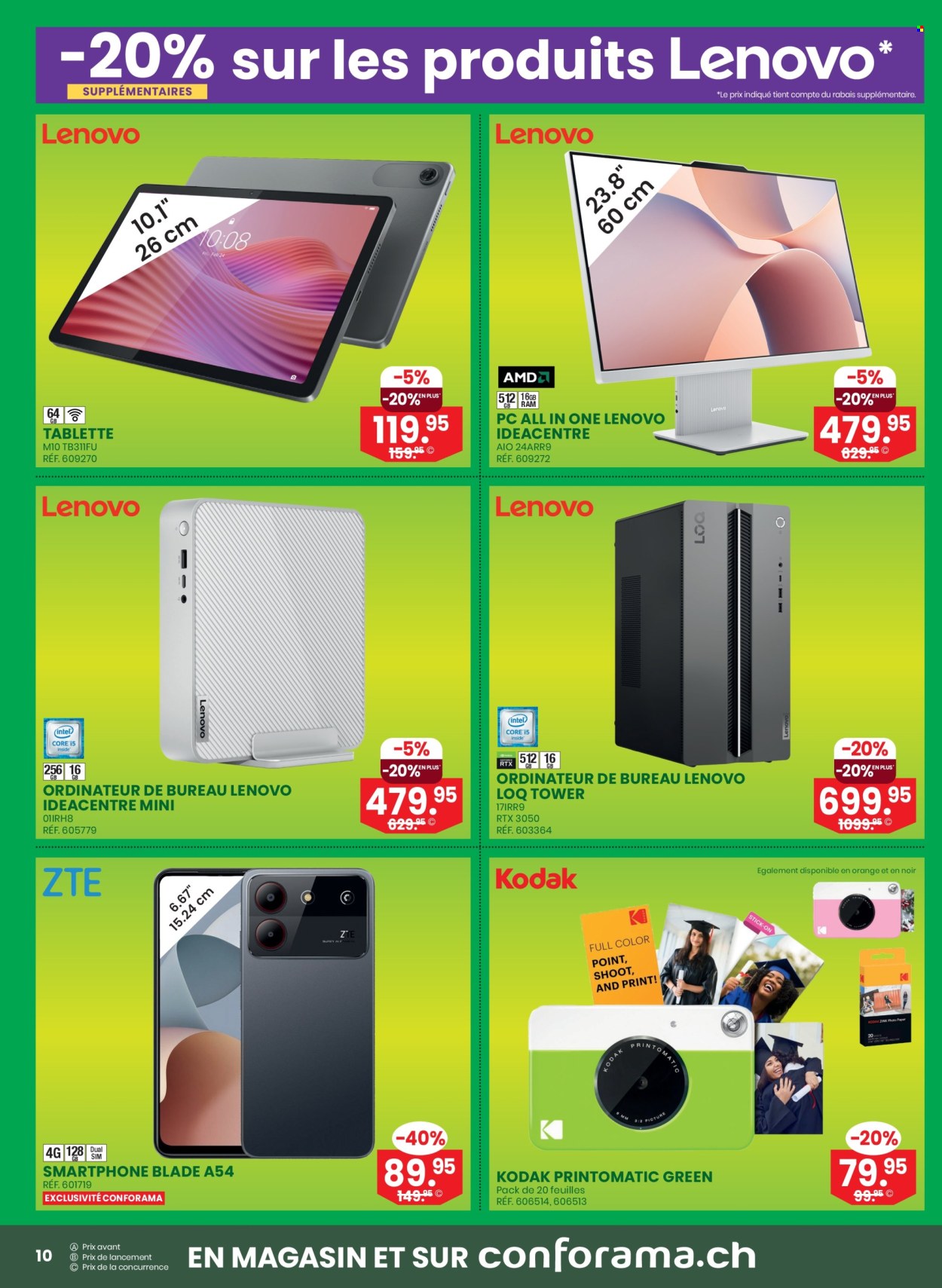 Volantino Conforama - 16.4.2025 - 22.4.2025. Pagina 10