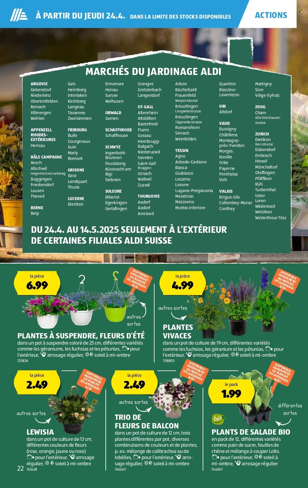 Catalogue Aldi - 24.4.2025 - 30.4.2025. Page 22