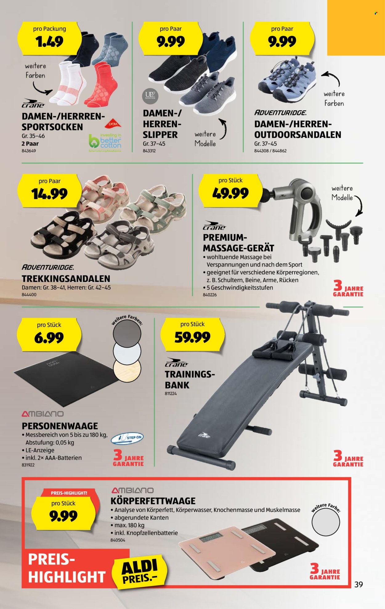 Volantino Aldi - 24.4.2025 - 30.4.2025. Pagina 39