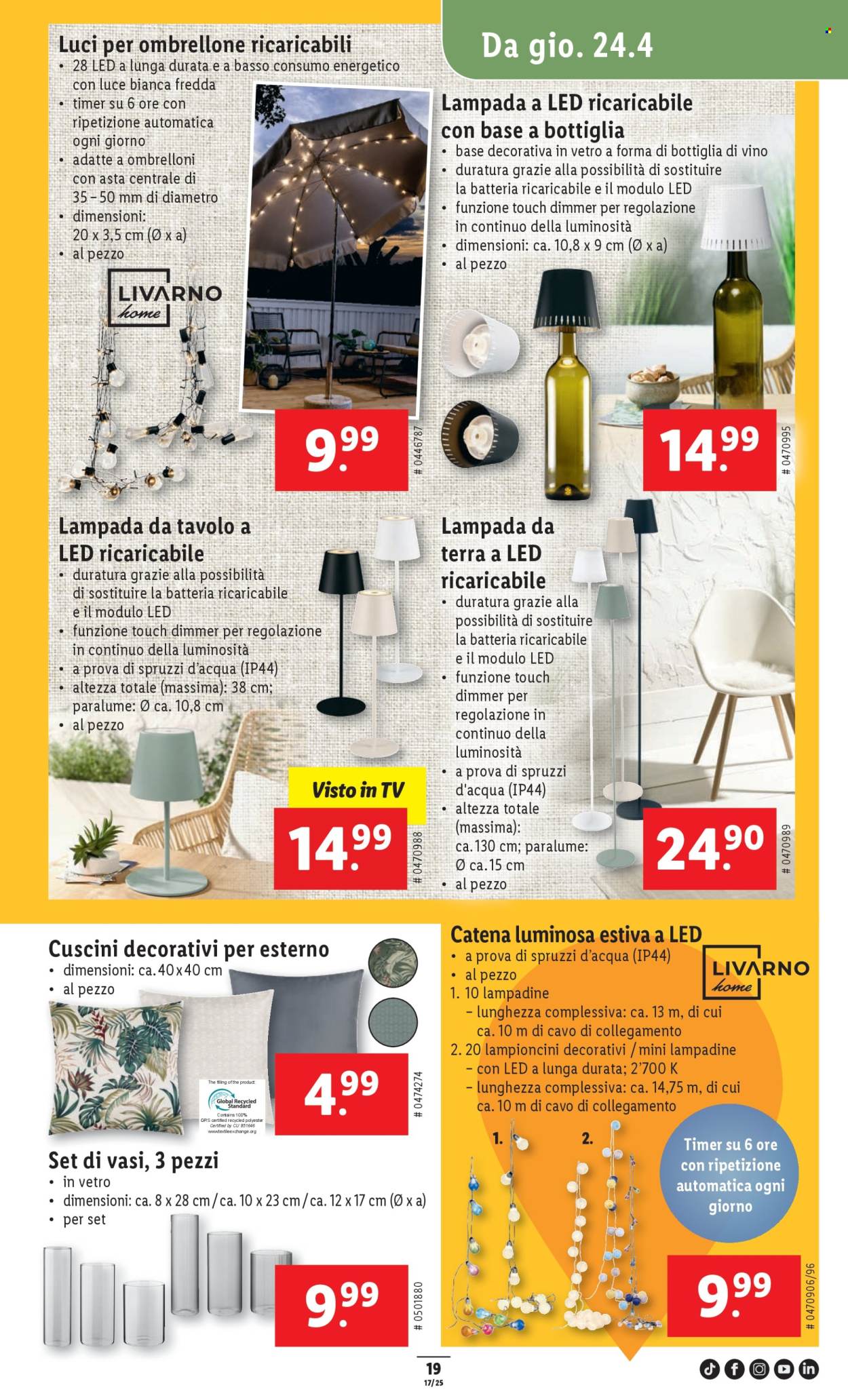 Volantino Lidl - 24.4.2025 - 30.4.2025. Pagina 19