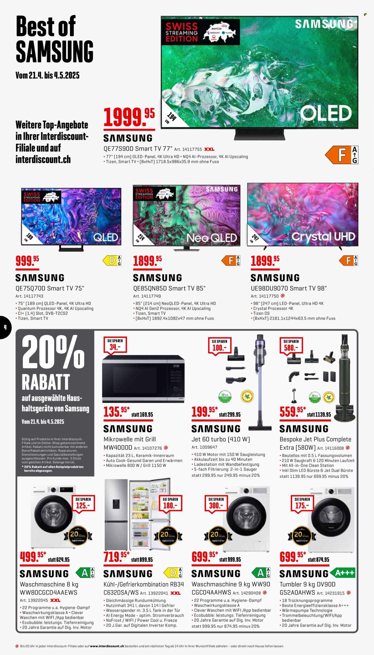 Volantino Interdiscount - 21.4.2025 - 4.5.2025. Pagina 4