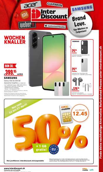 Catalogue Interdiscount - 21.4.2025 - 4.5.2025.