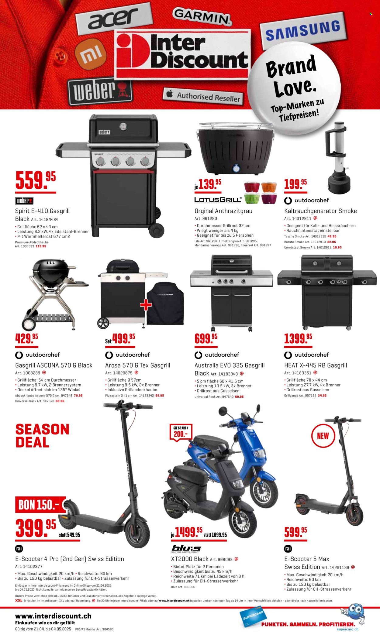 Volantino Interdiscount - 21.4.2025 - 4.5.2025. Pagina 8