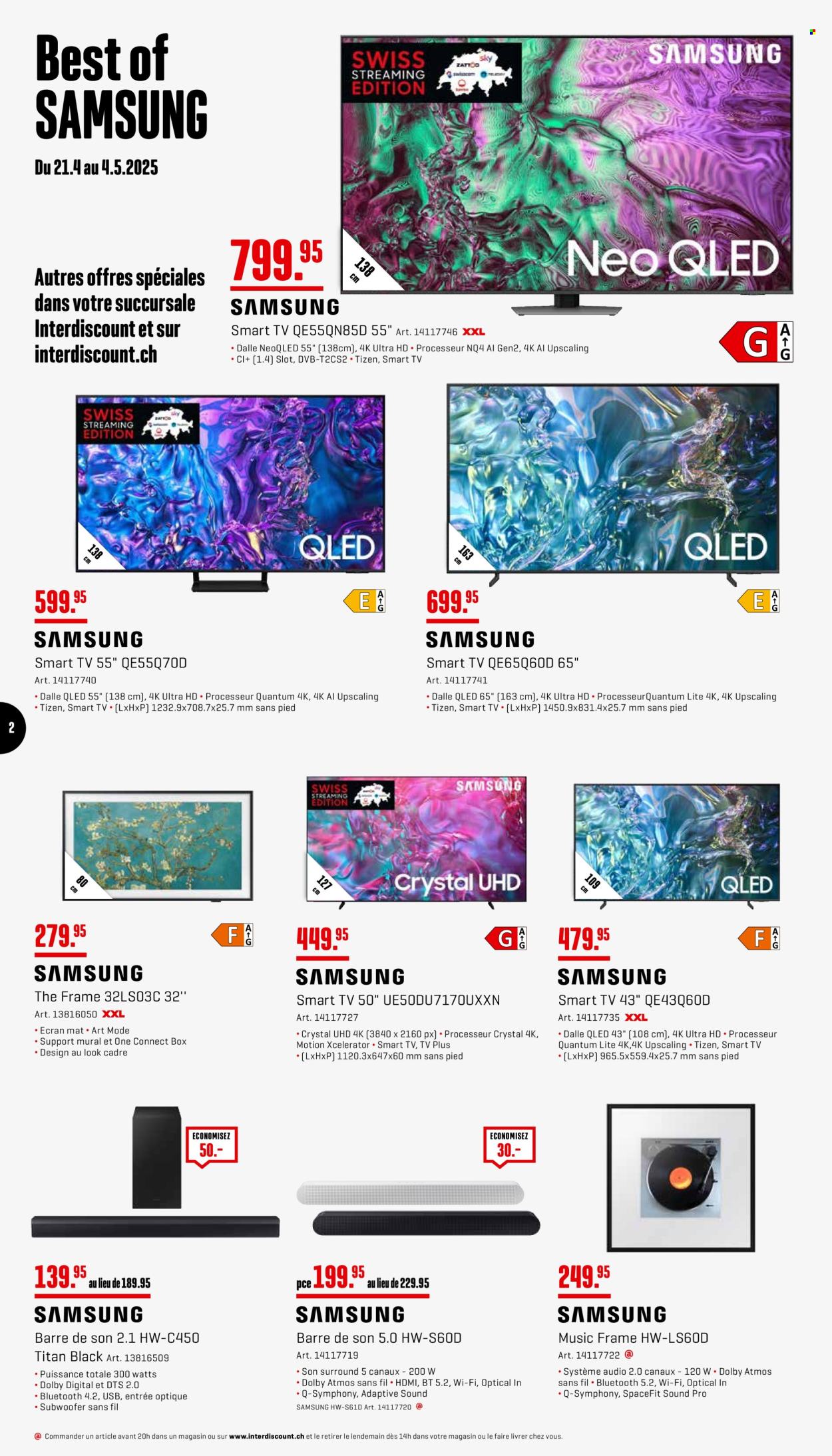 Prospekt Interdiscount - 21.4.2025 - 4.5.2025. Seite 2