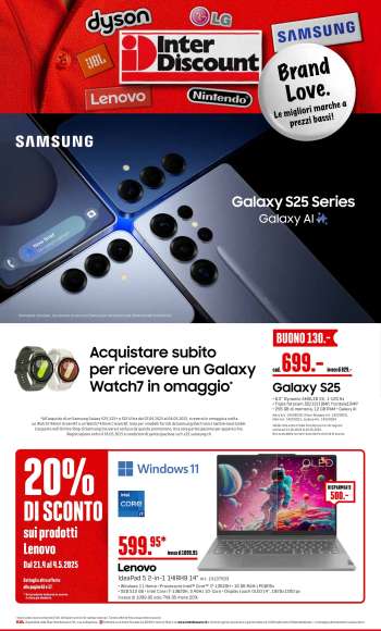 Catalogue Interdiscount - 21.4.2025 - 4.5.2025.