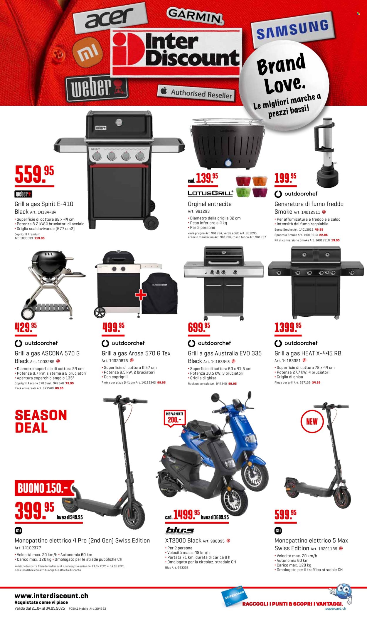 Volantino Interdiscount - 21.4.2025 - 4.5.2025. Pagina 8