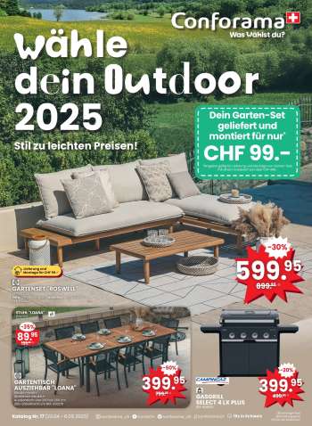 Volantino Conforama - 23.4.2025 - 6.5.2025.