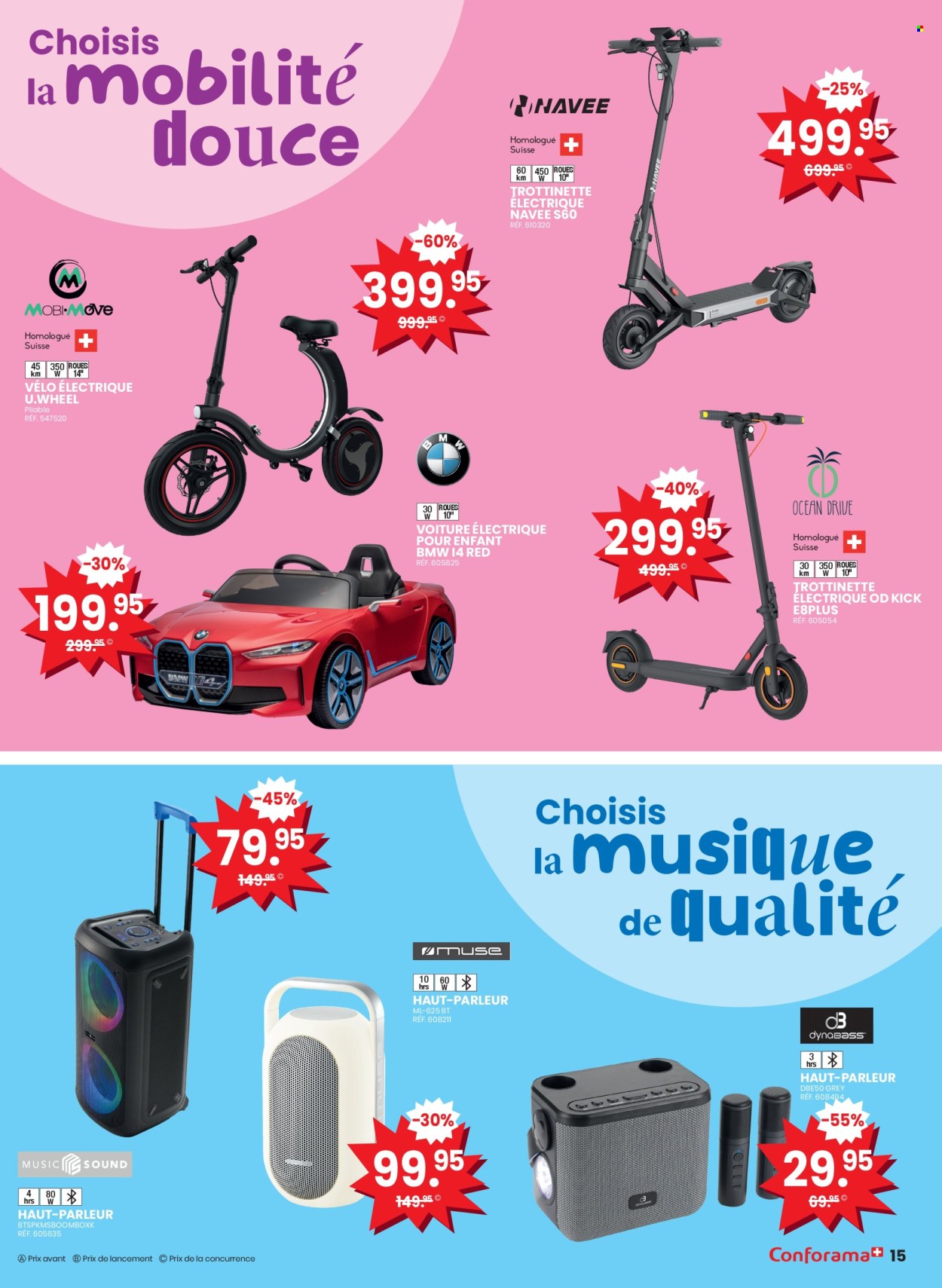 Volantino Conforama - 23.4.2025 - 6.5.2025. Pagina 15