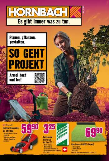 Prospekte Hornbach - 23.4.2025 - 20.5.2025.